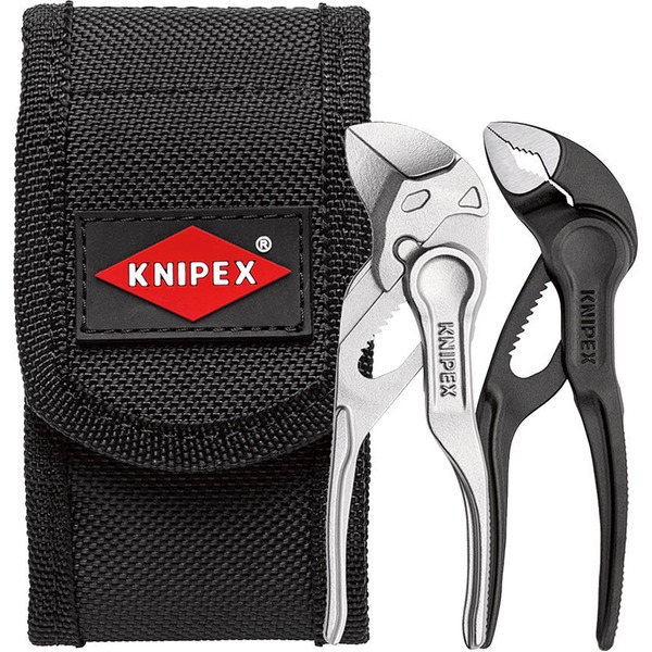 KNIPEX クニペックス ウォーターポンププライヤー 002072V04XS コブラXS プライヤーレンチXSセット