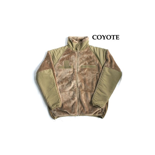 アメリカ軍 ECWC S Gen3 両面 フリース ジャケット XLサイズ コヨーテ サイドリブ仕様 レプリカ ミリタリーウェア 軍モノ