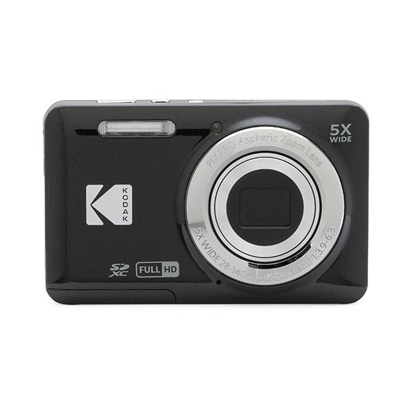 コダック コンパクトデジタルカメラ PIXPRO 黒いこと FZ55BK2A 1台 デジタル写真機 ディジカメ 写真機 活動写真 パソコン マイコン 境界線の外側備品
