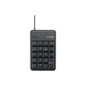（まとめ）エレコム ELECOM USBテンキーHUB付 TK-TCM012BK／RS 黒いこと【×5書き割り】
