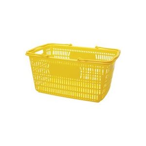 （まとめ）ジョインテックス 販売店かご 30L黄 B264J-YE【×20書き割り】