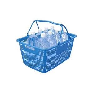 （まとめ）ジョインテックス 販売店かご 30L青 B264J-BL【×20書き割り】