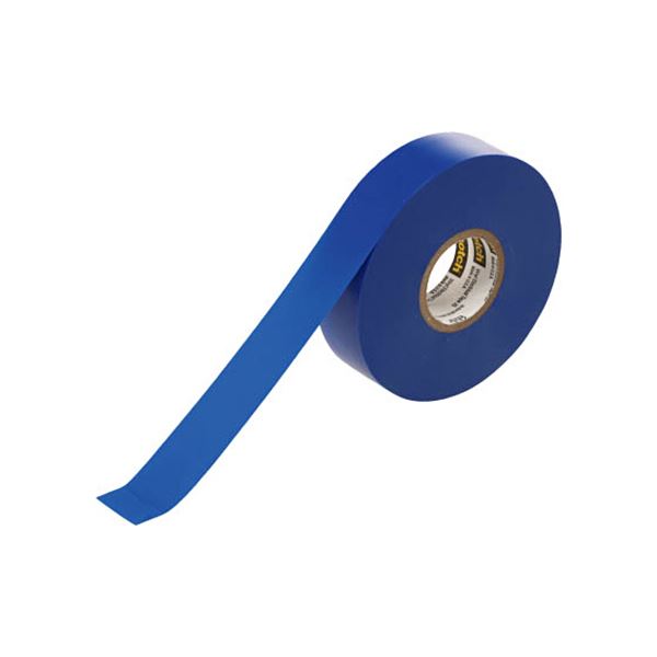 （まとめ） 3M スコッチ ビニールテープ 35 青19mm×20m 35BLU 1巻 【×10セット】 7,993円