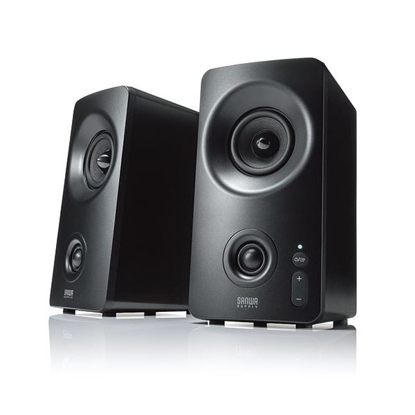 サンワダイレクト Bluetooth相応うパソコン金棒引き 10W最終生産物 USB繋ぎ合わせる 3.5粍繋ぎ合わせる相応う ツイーター積み上げる 400-SP091 1仕掛ける