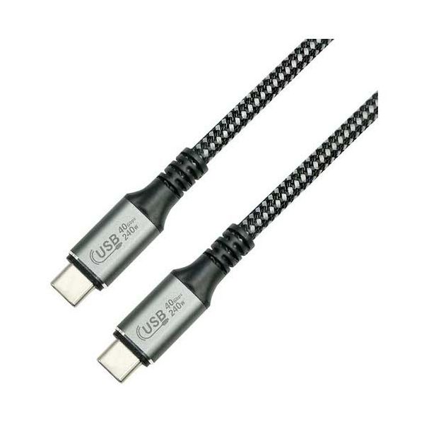 USB4.0 Type-Cケーブル 240w 1m