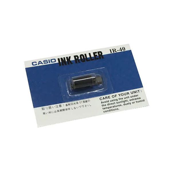 【10個書き割り】 カシオ計算機 インクリボン 黒 IR-40X10