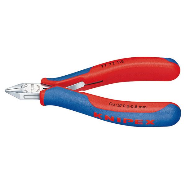 KNIPEX クニペックス 7772-115 電子工学ニッパー SB 手道具 物の具 DIY やり方手道具 御先棒 ニッパー