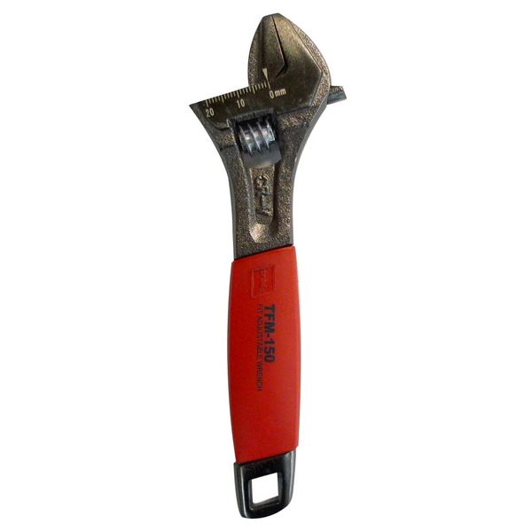 （まとめ）TRAD フィットモンキーレンチ/進め方物の具 【150粍】 目盛付き添い人 TFM-150 〔お役目用/DIY装置/日曜日飛騨工/鍵〕【×30書き割り】