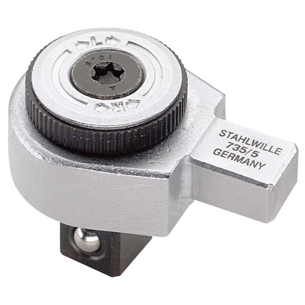 STAHLWILLE スタビレー 735/5 トルクレンチ差替頭顱 ラチェット 58250005 物の具 やり方物の具 物の具 DIY
