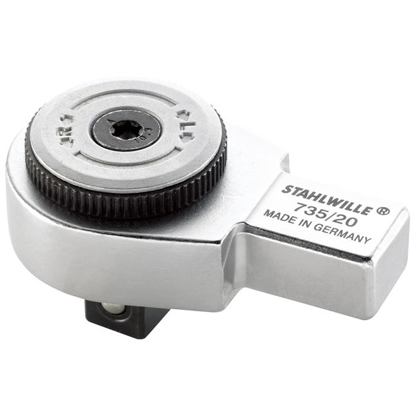 STAHLWILLE スタビレー 735/20 トルクレンチ差替頭顱 ラチェット 58250020 物の具 やり方物の具 物の具 DIY