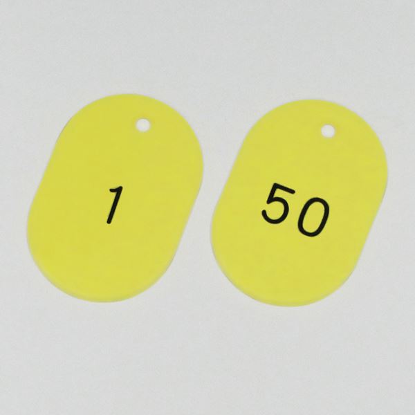 電話番号小判札 小判札604-Y(1～50) ■色合い：黄色 【50枚1組】【代引不可】