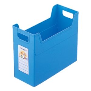 (御勤め用書き割り) セラピーキッズカラー 整理保存用具ボックス席 A4 フボ-TC4-KB キッズブルー【×10書き割り】