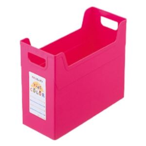 (御勤め用書き割り) セラピーキッズカラー 整理保存用具ボックス席 A4 フボ-TC4-KP キッズピンク【×10書き割り】
