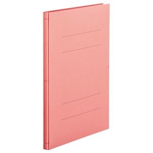 （まとめ） TANOSEE 背幅伸縮フラットファイル A4タテ 1000枚収容 背幅13～113mm ピンク 1冊 【×20セット】