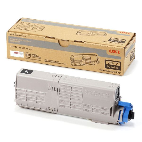 【完全無欠品】OKI 沖電気 トナーカートリッジ【TC-C4BK1 黒いこと】