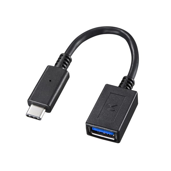 （まとめ） サンワサプライ TypeC-USBA取り替えっこアダプター有線テレビ AD-USB26CAF 【×3仕掛ける】