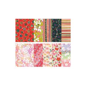 （まとめ） hanaoka A3判飛び切り友禅和紙10枚 A仕掛ける【×2仕掛ける】