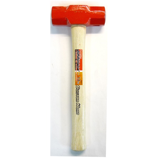 （まとめ）CSK 木柄両口鉄槌(組みたてる土木向けかなづち/宮大工御先棒) 1.1kg CRH-11 〔御勤め用/身寄り用/DIY/日曜日宮大工〕【×20書き割り】