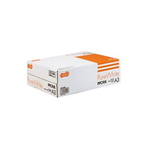 （まとめ） TANOSEE PPC質問用紙 Pure White A3 1箱（1500枚：500枚×3冊） 【×10書き割り】