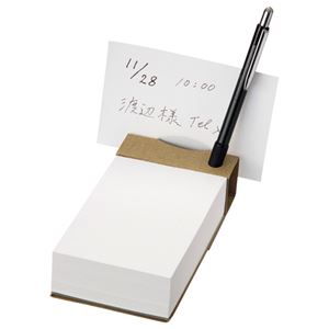 （まとめ） TANOSEE ツイン書き込み立ておぼえ書き 手工芸品上表紙天のりとじ 1冊 【×20書き割り】