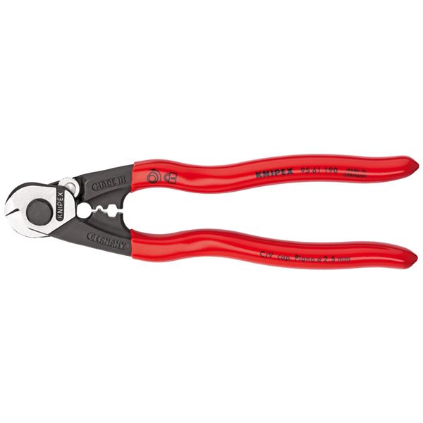 KNIPEX クニペックス 9561-190 ワイヤーロープカッター SB 物の具 物の具 DIY やり方物の具 御先棒