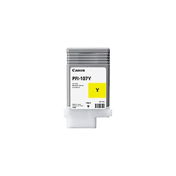 【純然たる品】 Canon 加農砲 インキ薬莢/トナーカートリッジ 【6708B001 PFI-107Y 黄色】