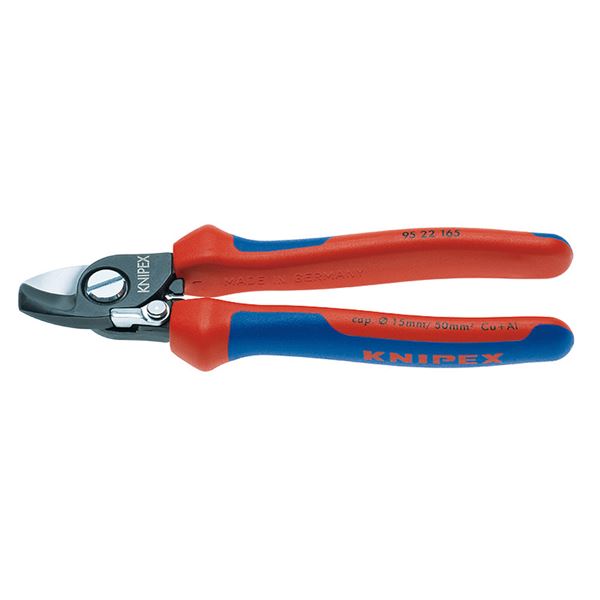 KNIPEX クニペックス 9522-165 有線テレビ切断機 撥条付 物の具 物の具 DIY 進め方物の具 物の具