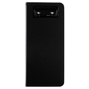 (まとめ) セキセイ ゼムクリップ整理保存用具 勘定書き大きさ W114×D10×H245粍 黒 FB-3614-60 1枚 【×15書き割り】