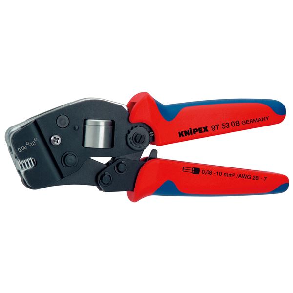 KNIPEX クニペックス 9753-08 ワイヤーエンドスリーブ 圧着ペンチ SB 工具 ツール DIY 作業工具 道具