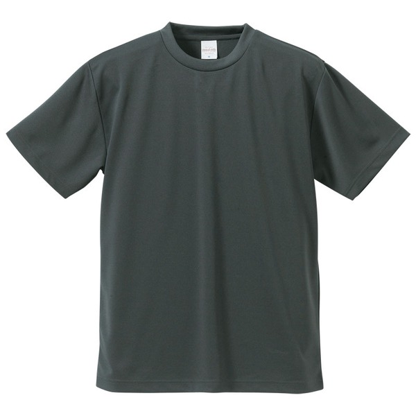 〔5枚セット〕 Tシャツ XXXL ガンメタ UVカット 吸汗 速乾 4.1オンス さらさらドライ 半袖 ティーシャツ tシャツ