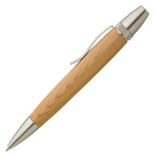 銘木 ハンドメイド ボールペン/文房具 【屋久杉 やくすぎ】 日本製 0.7mm 文具 オフィス用品 ステーショナリー