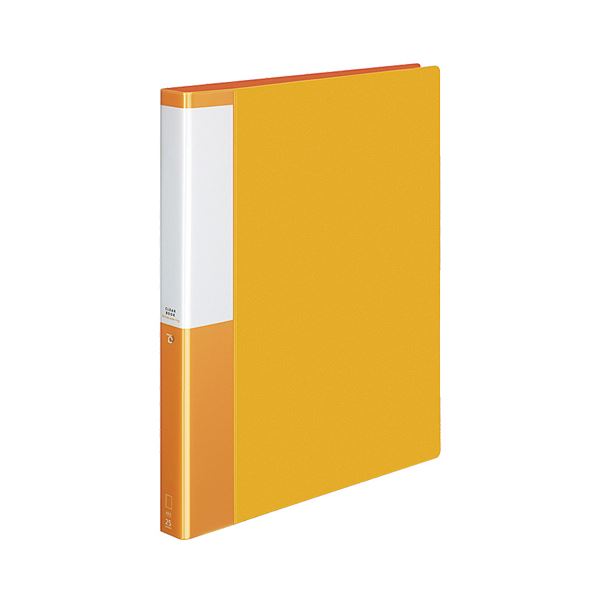 (まとめ) コクヨ せつ然たる読みもの(せつ然たる読みもの)(POSITY) 替紙式 A4タテ 30穴 25隠し嘱する 背幅33粍 オレンジ色 P3ラ-L730YR 1冊 【×5書き割り】