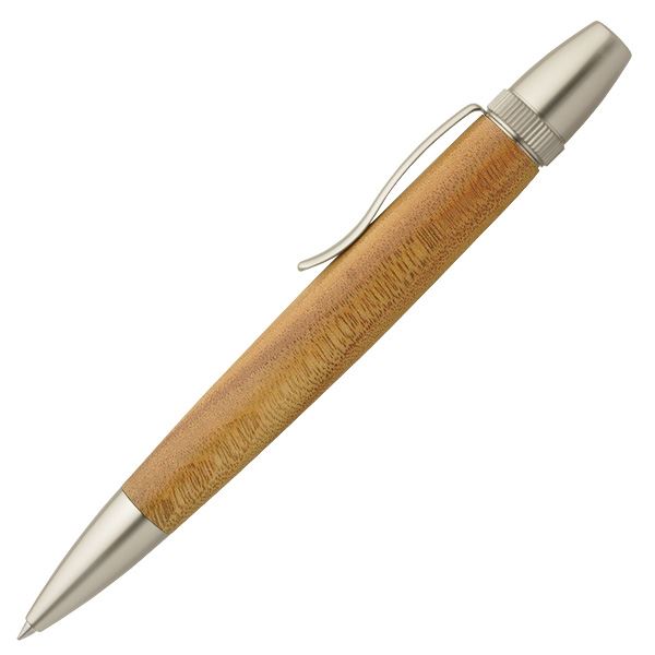 銘木 ハンドメイド ボールペン/文房具 【楠 くすのき】 日本製 0.7mm 文具 オフィス用品 ステーショナリー