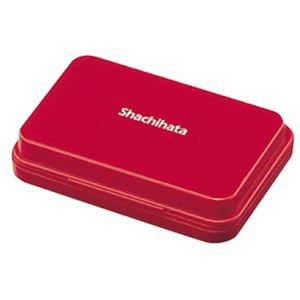 (まとめ) シヤチハタ 消し印台 小っちゃい 赤 HGN-1-R 1個 【×10書き割り】