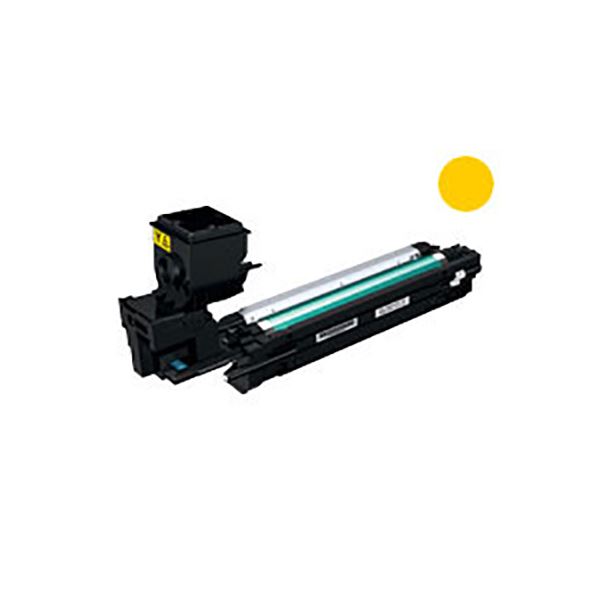 (御勤め用3書き割り)【純然たる品】 KONICAMINOLTA コニカミノルタ トナーカートリッジ 【A0WG07D Y 黄色】 大静電容量