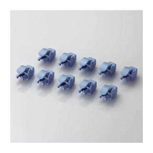 （まとめ）エレコム 繋ぎ保護すること押しかぶせる LD-RJ45GPC／BU10【×10仕掛ける】