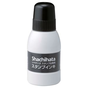 (まとめ) シヤチハタ 消し印台専用詰め直すインク 40ml 黒 SGN-40-K 1個 【×10書き割り】