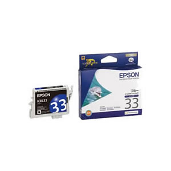 【御勤め用5書き割り】【純然たる品】 EPSON エプソン インキ薬莢/トナーカートリッジ 【ICBL33 BL 青碧】 ×5書き割り