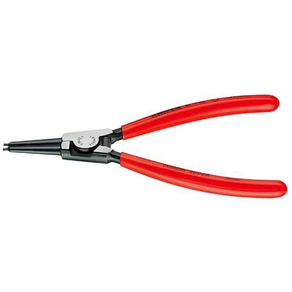 KNIPEX クニペックス 4611-A4 軸用 スナップリングプライヤー 直 SB 物の具 物の具 DIY 進め方物の具 物の具 ペンチ