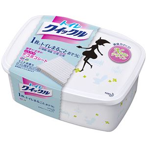 (まとめ) 花王 トイレクイックル 本体 1箱(10枚)
