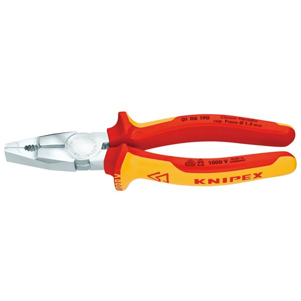 KNIPEX クニペックス 0106-160 不成立プライヤー 1000V 物の具 物の具 DIY やり方物の具 御先棒