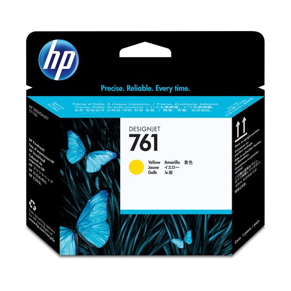 （まとめ） HP761 刷り上げる天々 黄色 CH645A 1個 【×3書き割り】