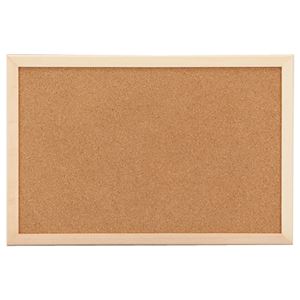 （まとめ） TANOSEE 両面キルクゲーム盤 S大きさ W450×H300×D15粍 1枚 【×10書き割り】