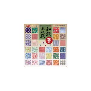 （まとめ） ショウワグリム 和紙千代紙 30柄150枚 23-1999【×10セット】