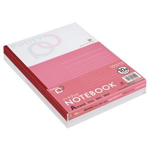 (まとめ) コクヨ 万覚え帳(POSITY) 虚蝉B5 A罫30枚 P3ノ-31AX10 1容器に並べる(10冊) 【×10書き割り】