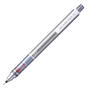 (まとめ) 三菱鉛筆 小ざかしい SHARP鉛筆 クルトガ 判定基準真似形 0.5粍 (軸色 しろがね色) M54501P.26 1本 【×20書き割り】