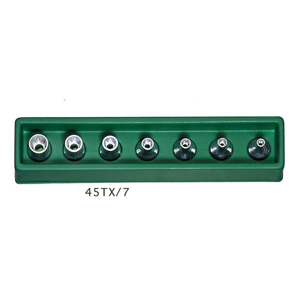 STAHLWILLE スタビレー 45TX/7 3/8SQ ヘクスローブソケット セット 96022702 工具 作業工具 ツール DIY｜ワールドデポ