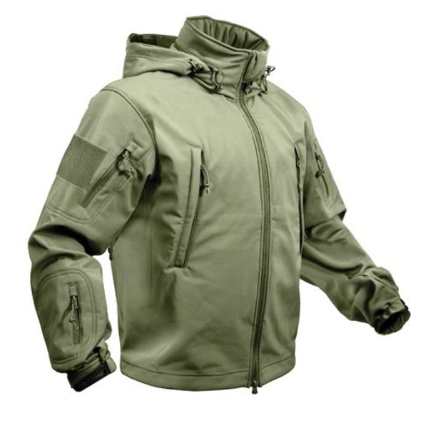 ROTHCO（ロスコ） 特別OP S タクティカルソフトシェルジャケット ROGT9745 オリーブ S