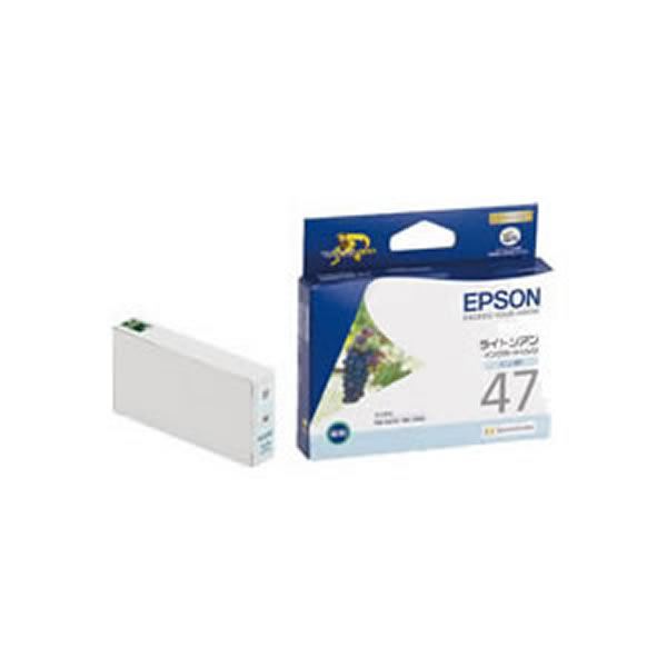 【お役目用5書き割り】【完全無欠品】 EPSON エプソン インキ薬莢/トナーカートリッジ 【ICLC47 LC ともし火シアン】 ×5書き割り