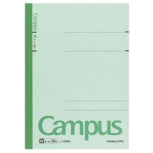 (まとめ) コクヨ 構内万覚え帳(風変わり罫) 虚蝉B5 無地 30枚 ノ-13WN 1冊 【×50書き割り】